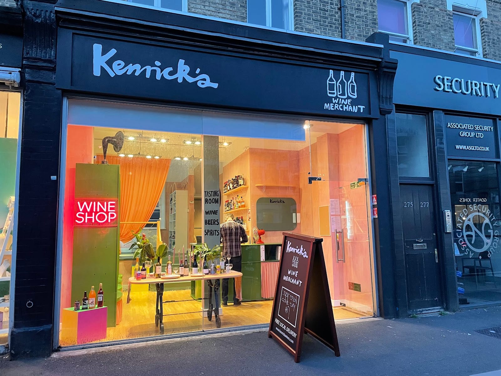 Kenrick’s Wine Merchant & Wine Bar