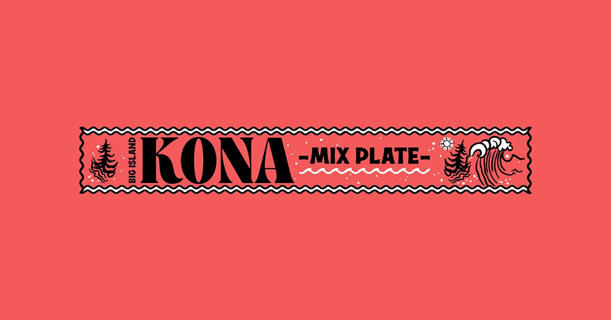 Kona Mix Plate